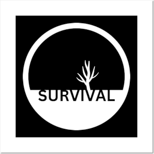 Survival - Small Chest Emblem Posters and Art